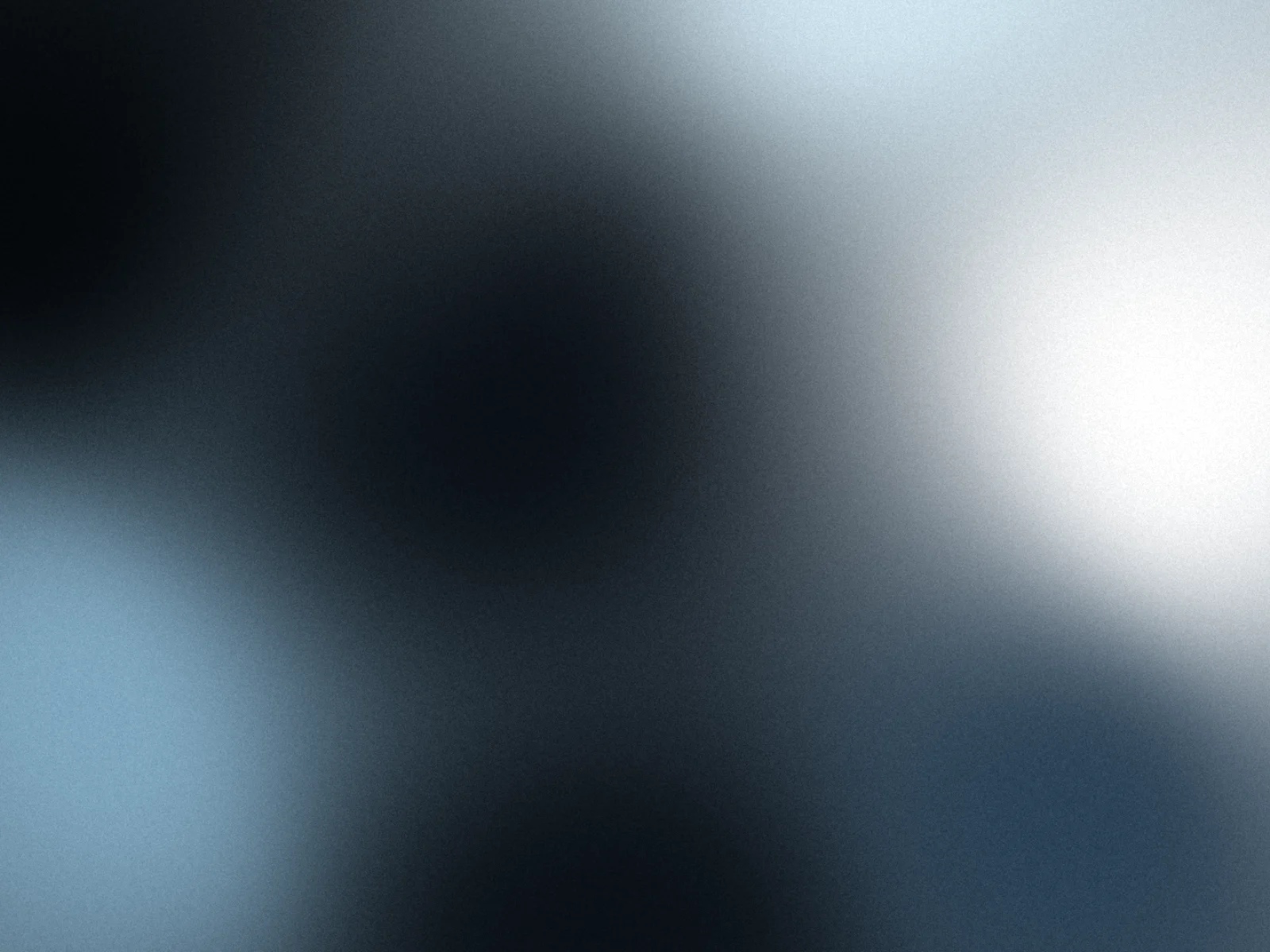Night shore: grainy mesh gradient in blue and white