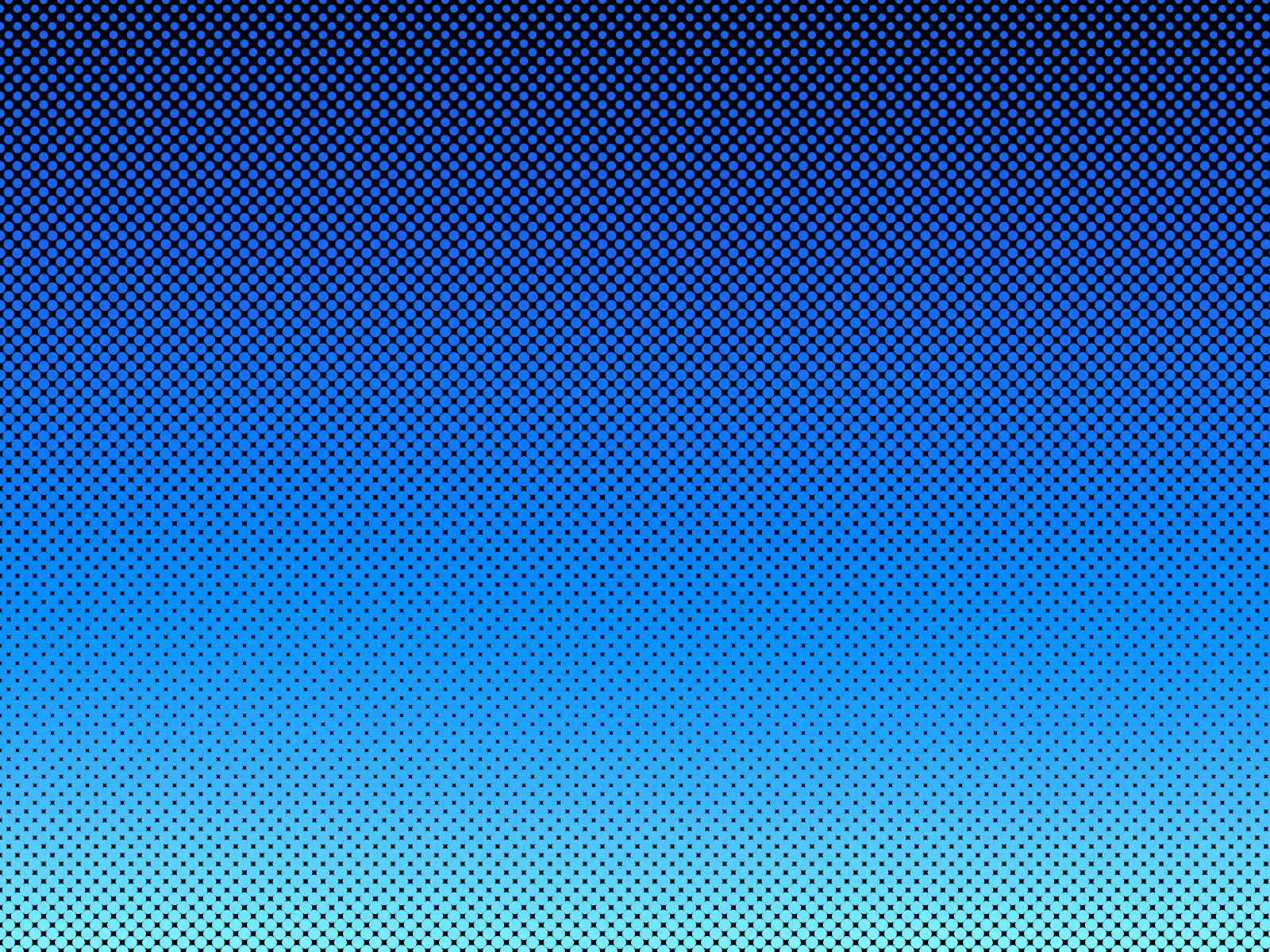 Open weather: halftone gradient in blue and green