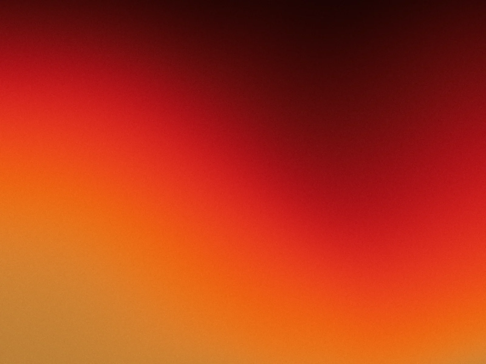 Quiet coast: grainy gradient in red, orange and gold