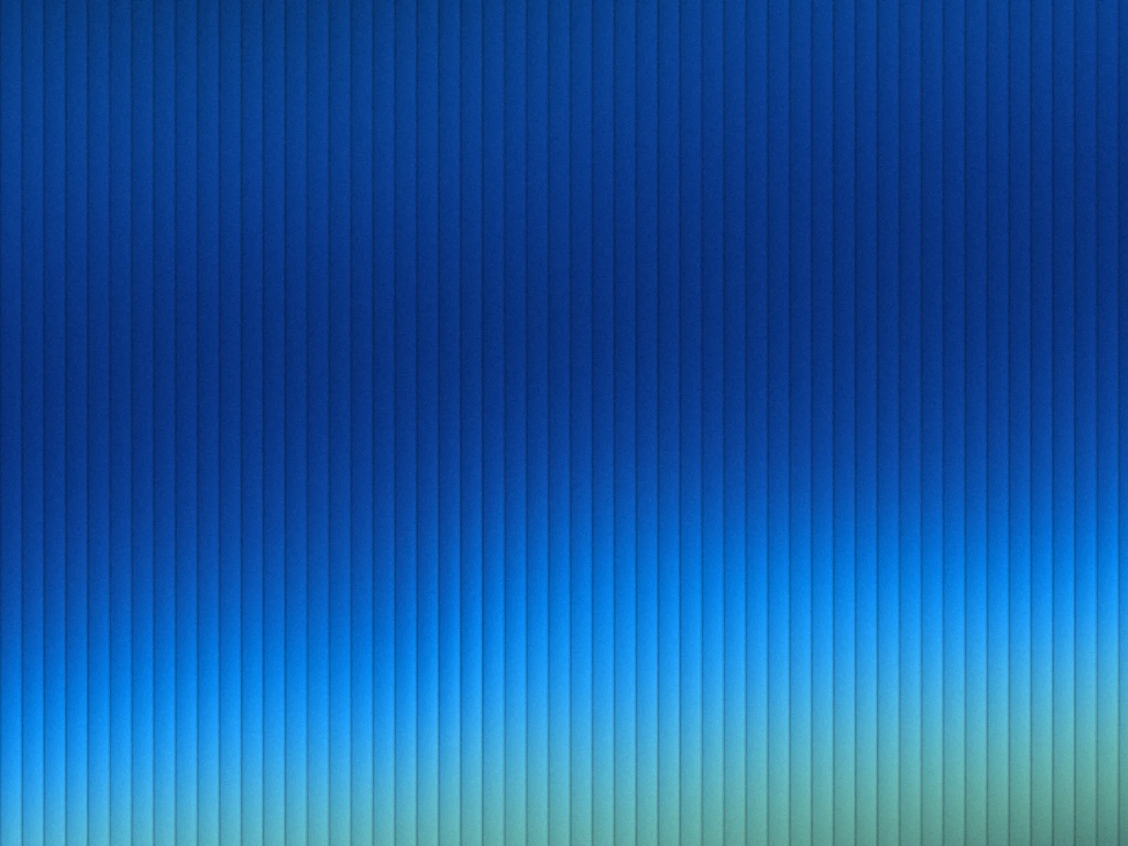 Quiet season: glass gradient in blue and green