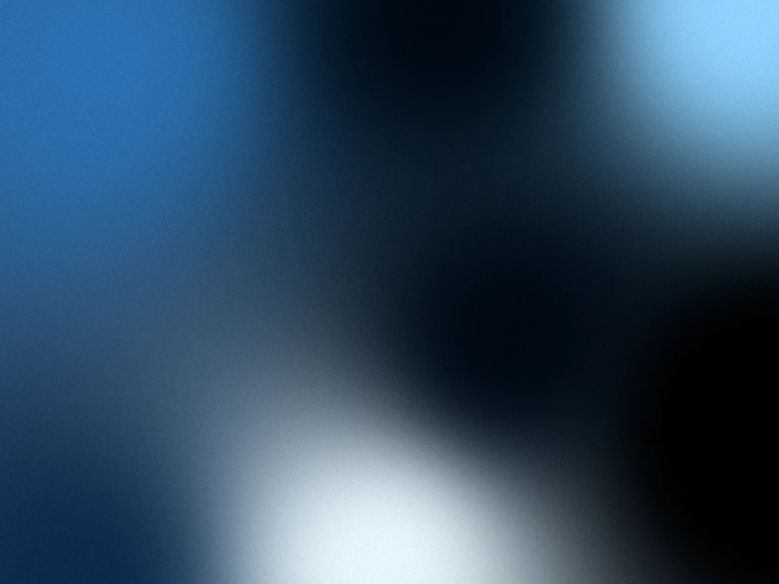 Warm valley: grainy mesh gradient in blue and white